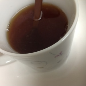 風邪気味な時に☆黒糖蜂蜜生姜紅茶